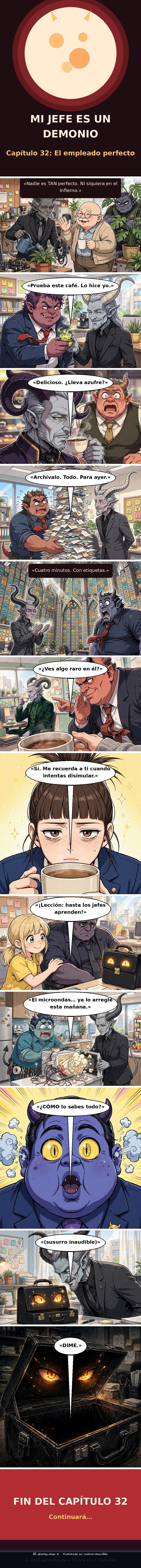 Capítulo 32 de Mi Jefe es un Demonio