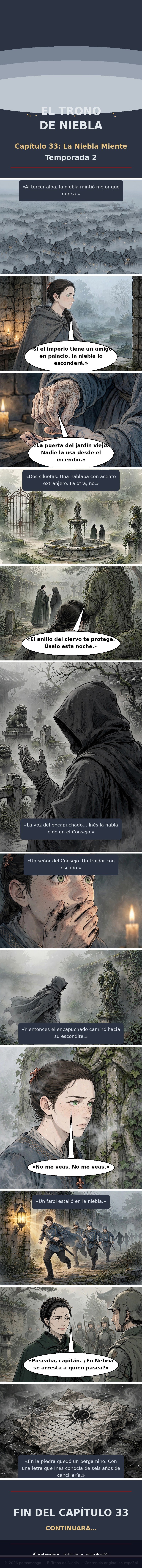 Capítulo 33 de El Trono de Niebla