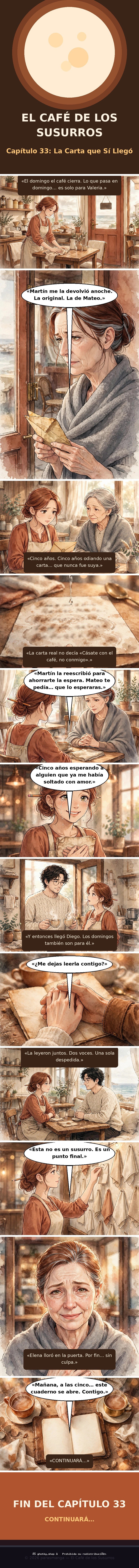 Capítulo 33 de El Café de los Susurros