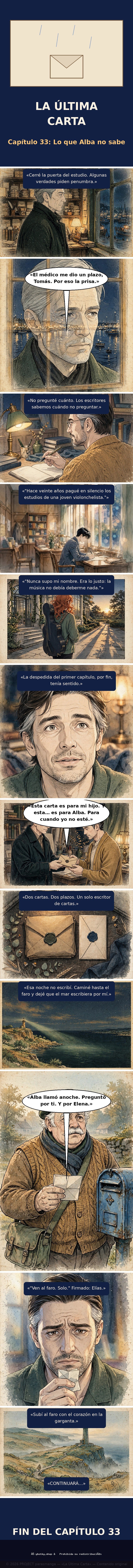 Capítulo 33 de La Última Carta