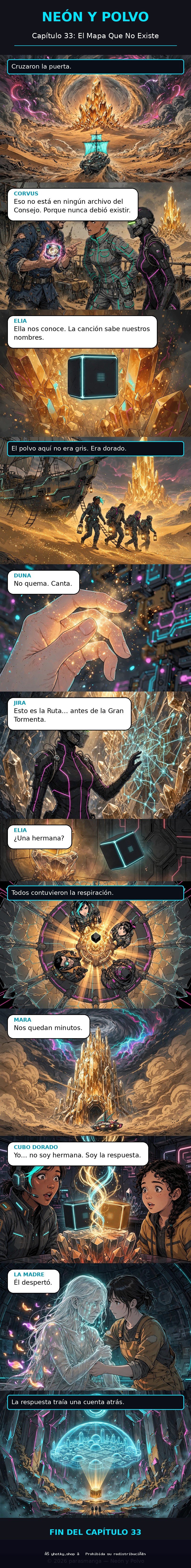Capítulo 33 de Neón y Polvo
