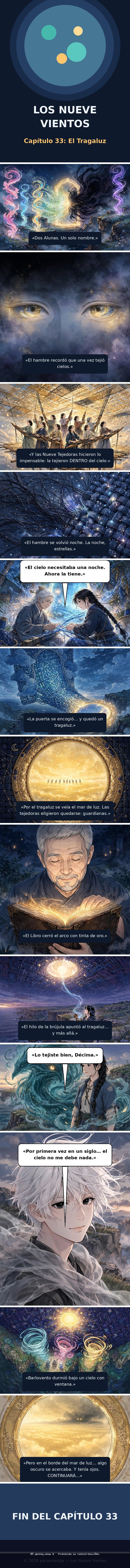 Capítulo 33 de Los Nueve Vientos