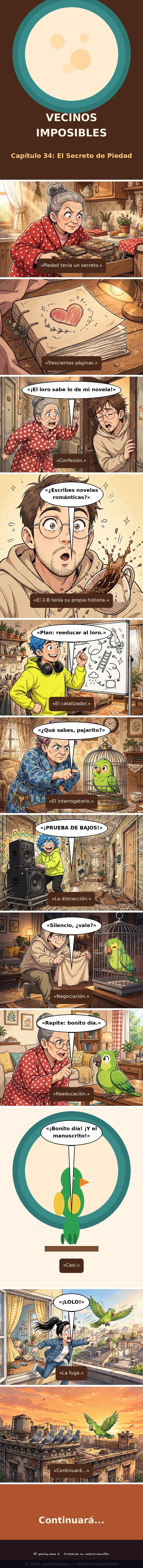 Capítulo 34 de Vecinos Imposibles