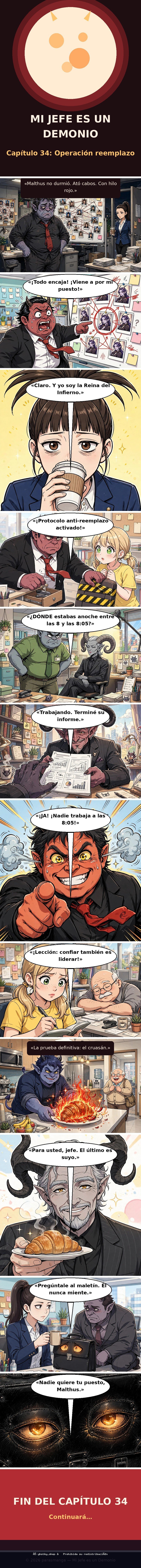 Capítulo 34 de Mi Jefe es un Demonio
