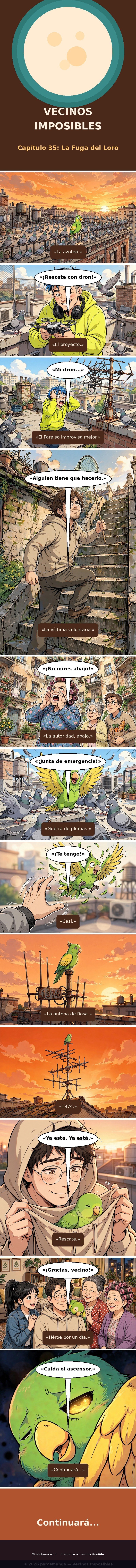 Capítulo 35 de Vecinos Imposibles