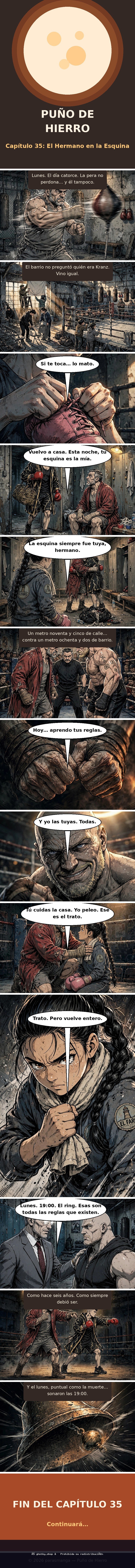 Capítulo 35 de Puño de Hierro
