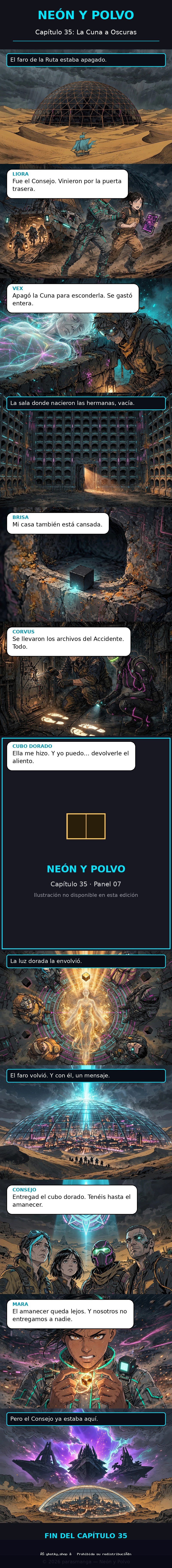 Capítulo 35 de Neón y Polvo