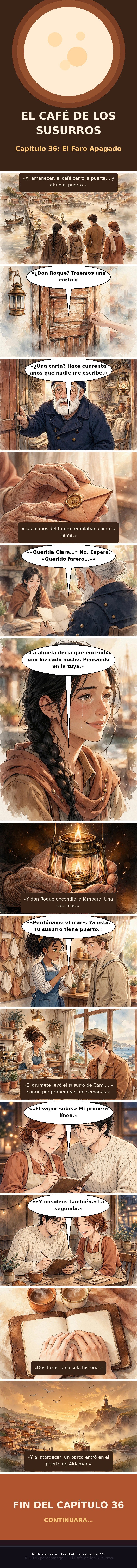 Capítulo 36 de El Café de los Susurros