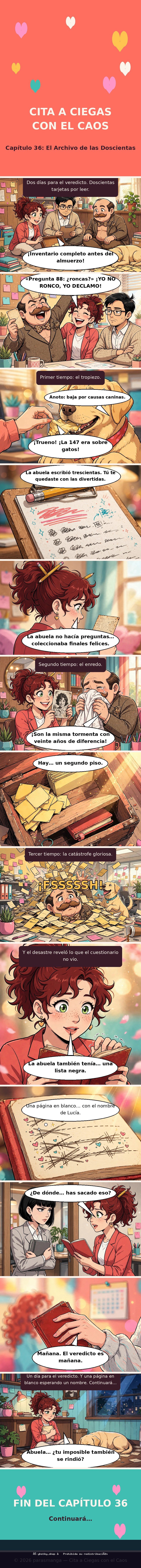 Capítulo 36 de Cita a Ciegas con el Caos