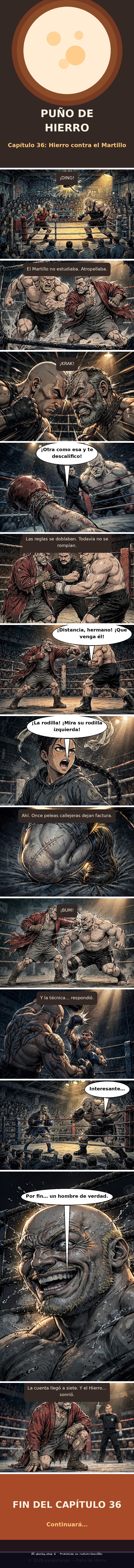 Capítulo 36 de Puño de Hierro