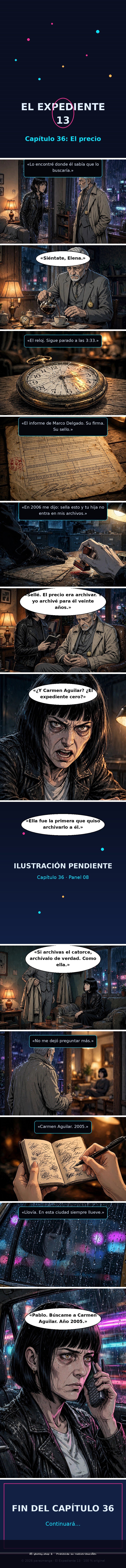 Capítulo 36 de El Expediente 13