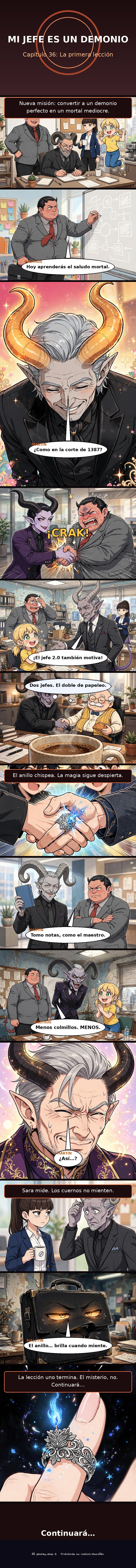 Capítulo 36 de Mi Jefe es un Demonio