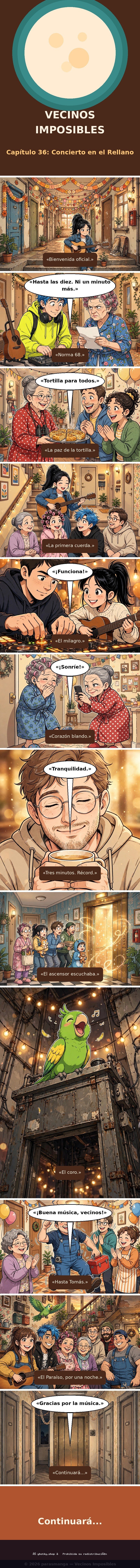 Capítulo 36 de Vecinos Imposibles