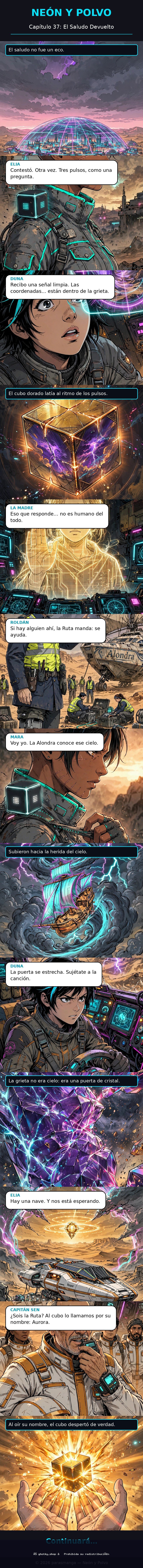 Capítulo 37 de Neón y Polvo