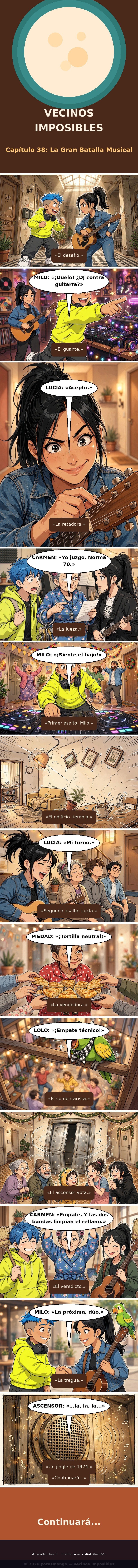 Capítulo 38 de Vecinos Imposibles