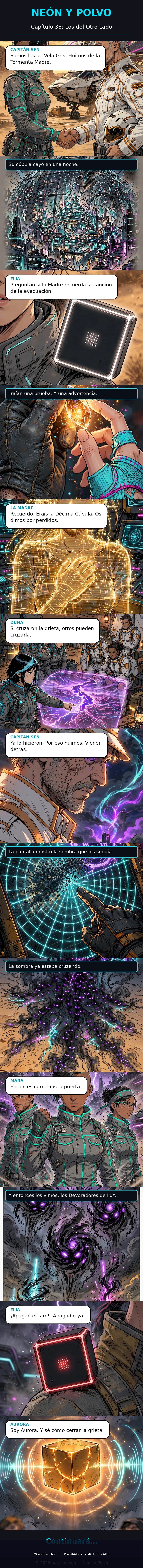 Capítulo 38 de Neón y Polvo