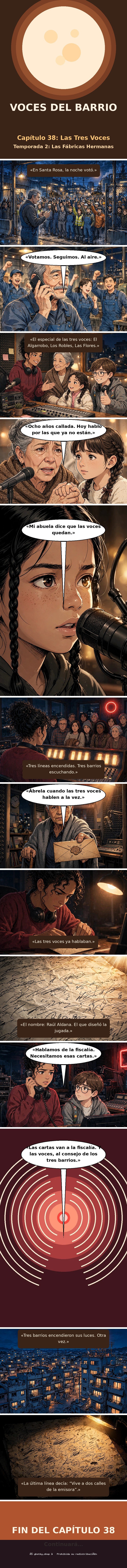 Capítulo 38 de Voces del Barrio