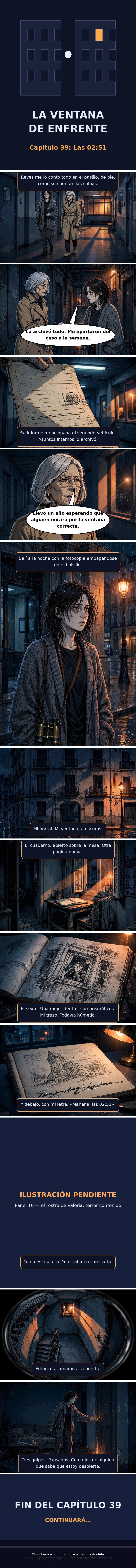 Capítulo 39 de La Ventana de Enfrente