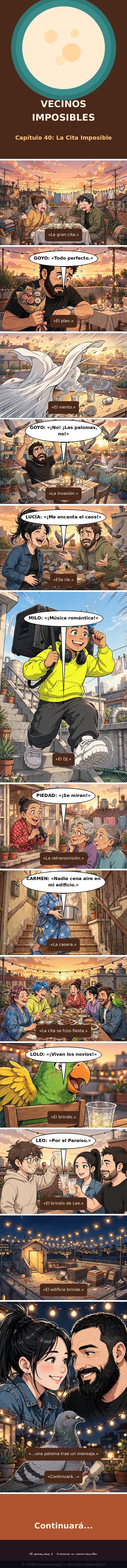 Capítulo 40 de Vecinos Imposibles