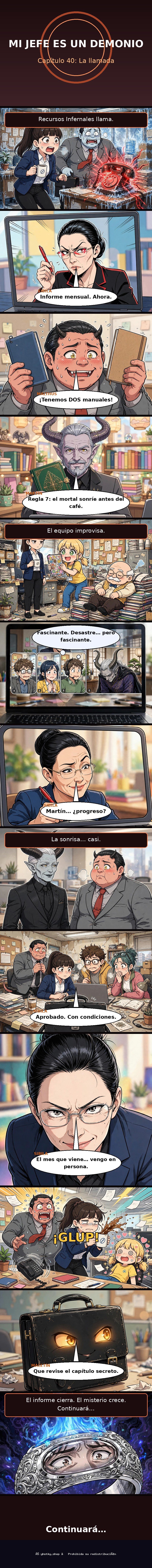 Capítulo 40 de Mi Jefe es un Demonio