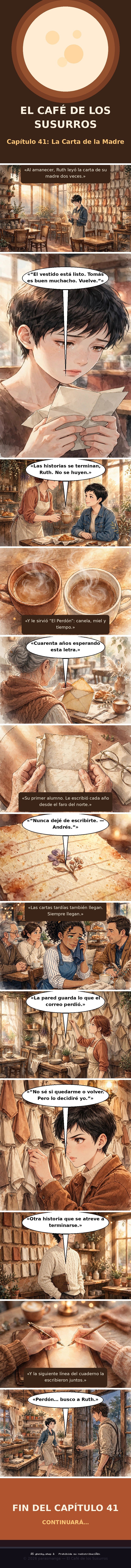 Capítulo 41 de El Café de los Susurros