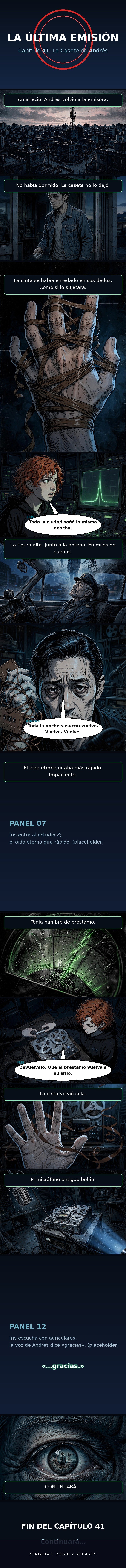 Capítulo 41 de La Última Emisión