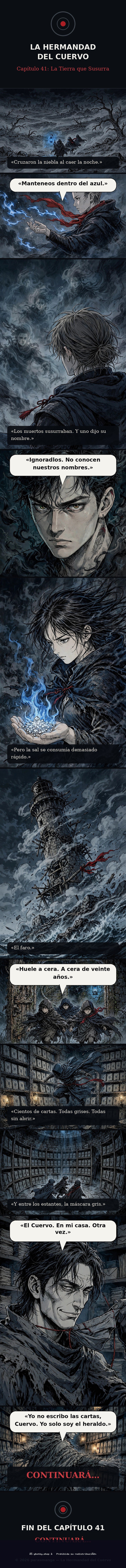 Capítulo 41 de La Hermandad del Cuervo