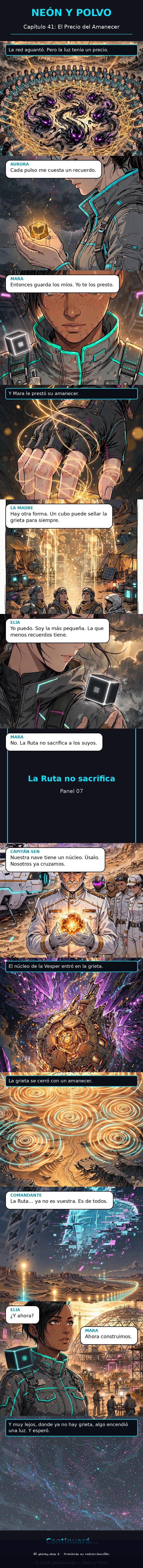 Capítulo 41 de Neón y Polvo