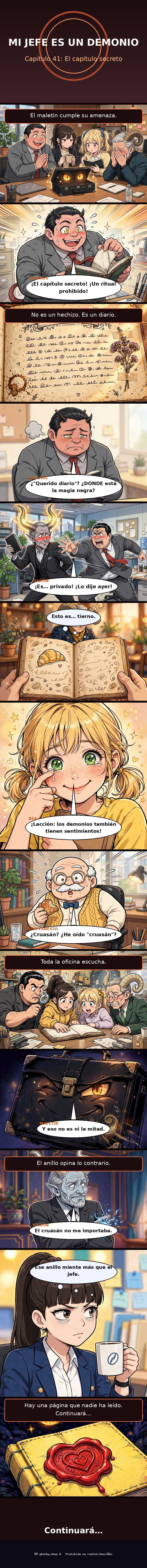 Capítulo 41 de Mi Jefe es un Demonio