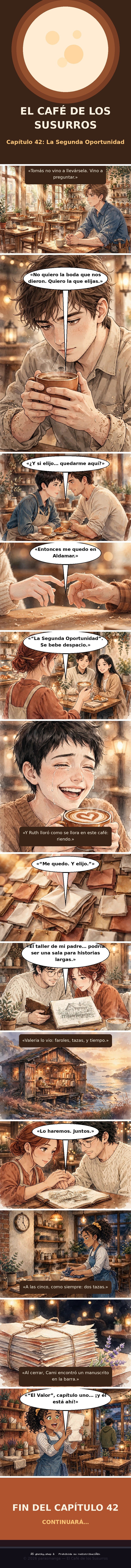 Capítulo 42 de El Café de los Susurros