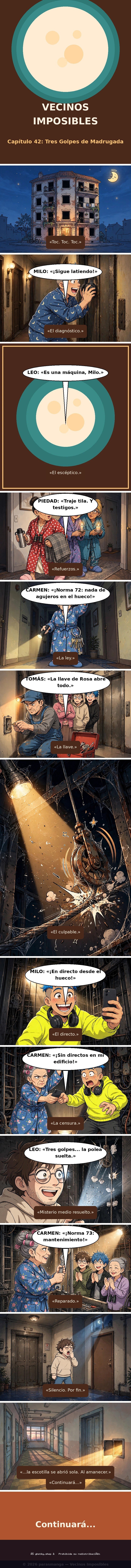 Capítulo 42 de Vecinos Imposibles