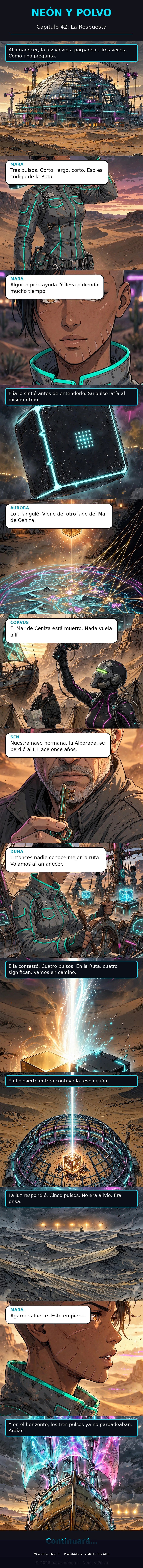 Capítulo 42 de Neón y Polvo