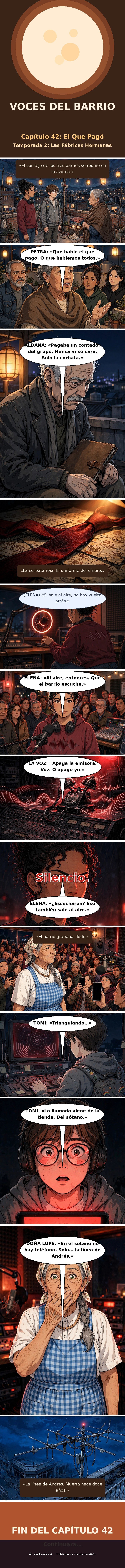 Capítulo 42 de Voces del Barrio