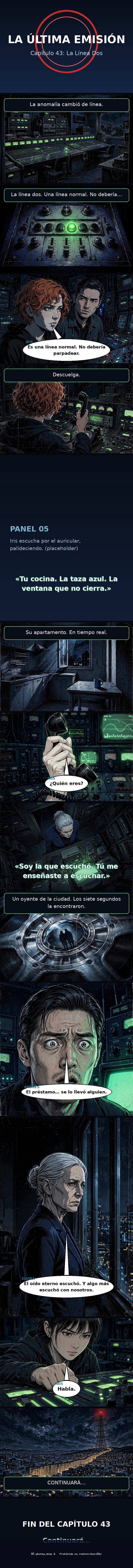 Capítulo 43 de La Última Emisión