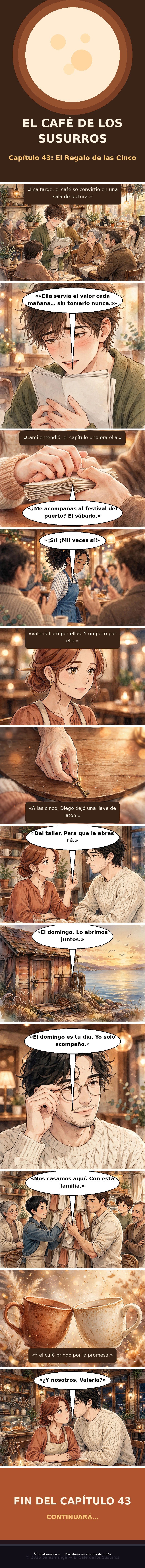 Capítulo 43 de El Café de los Susurros