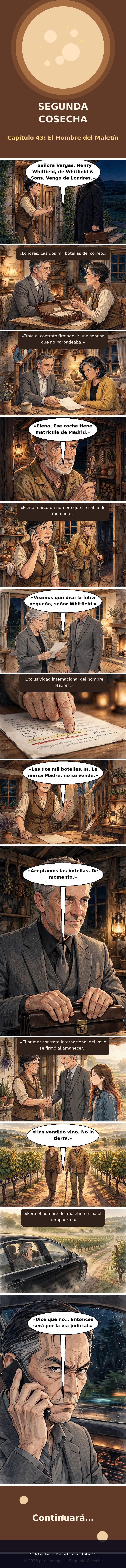 Capítulo 43 de Segunda Cosecha