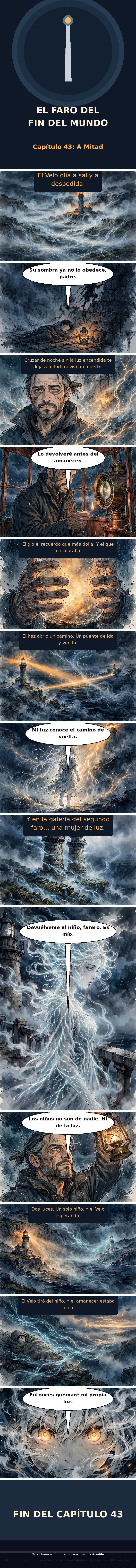 Capítulo 43 de El Faro del Fin del Mundo