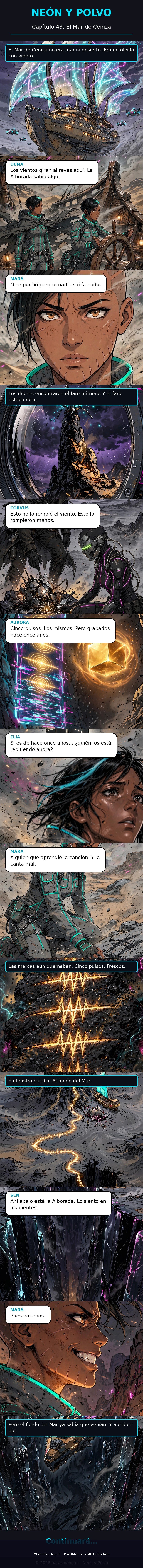 Capítulo 43 de Neón y Polvo