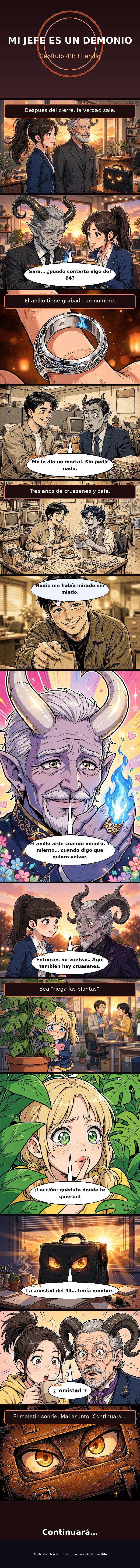 Capítulo 43 de Mi Jefe es un Demonio