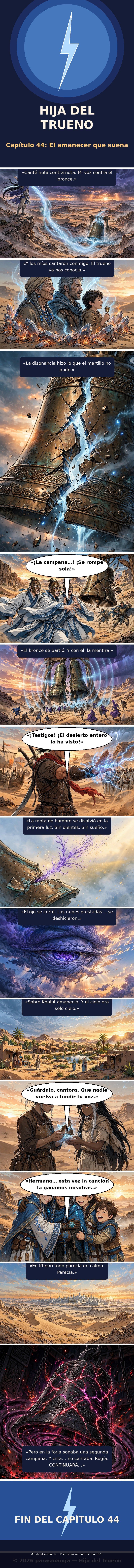 Capítulo 44 de Hija del Trueno