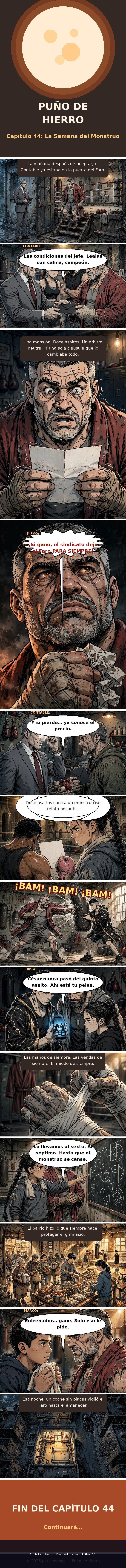 Capítulo 44 de Puño de Hierro