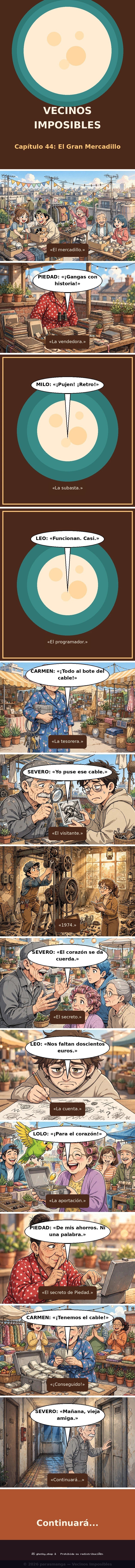 Capítulo 44 de Vecinos Imposibles