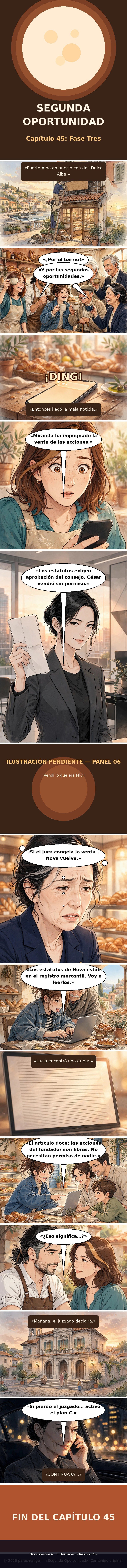 Capítulo 45 de Segunda Oportunidad