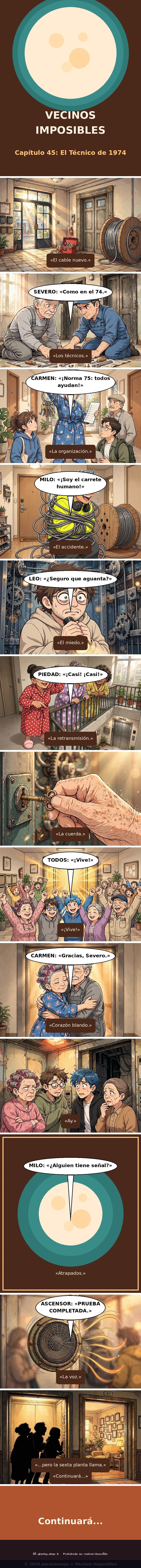 Capítulo 45 de Vecinos Imposibles