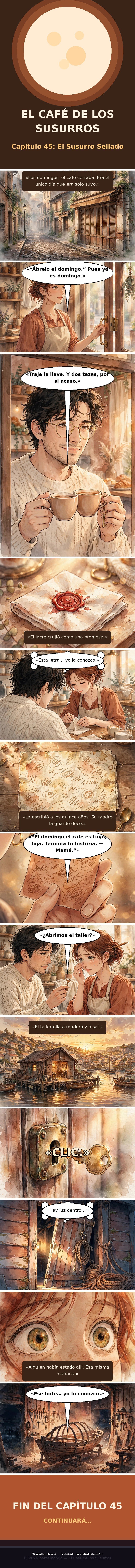 Capítulo 45 de El Café de los Susurros
