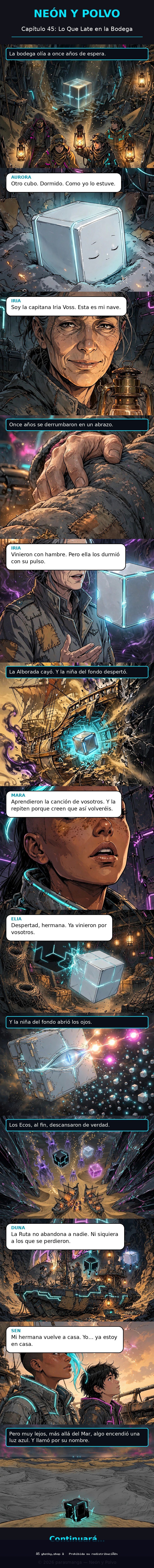 Capítulo 45 de Neón y Polvo