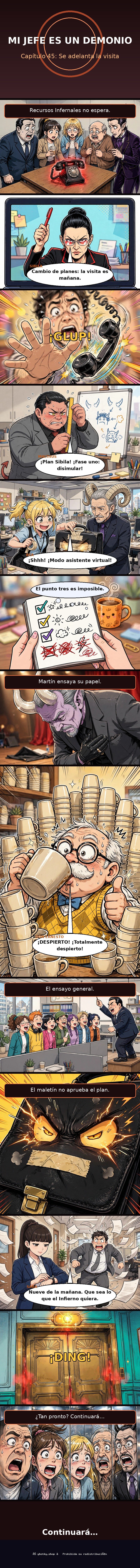 Capítulo 45 de Mi Jefe es un Demonio