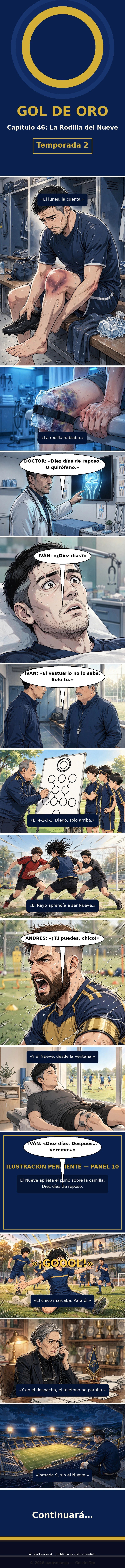 Capítulo 46 de Gol de Oro