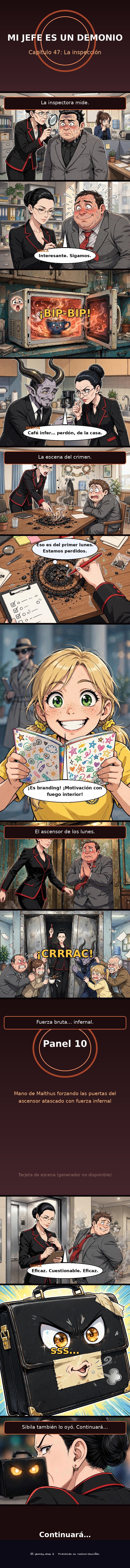 Capítulo 47 de Mi Jefe es un Demonio