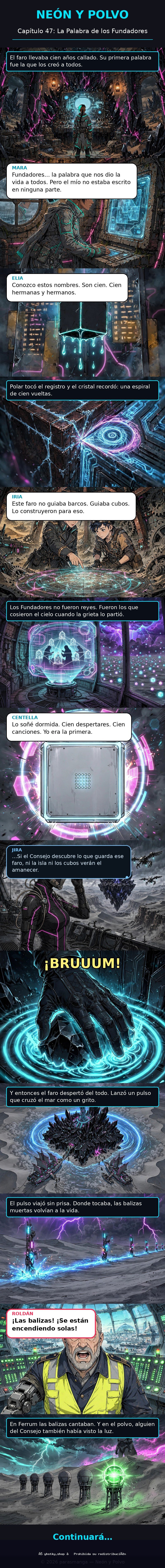 Capítulo 47 de Neón y Polvo